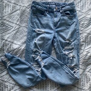 American eagle skinny jeans size 4